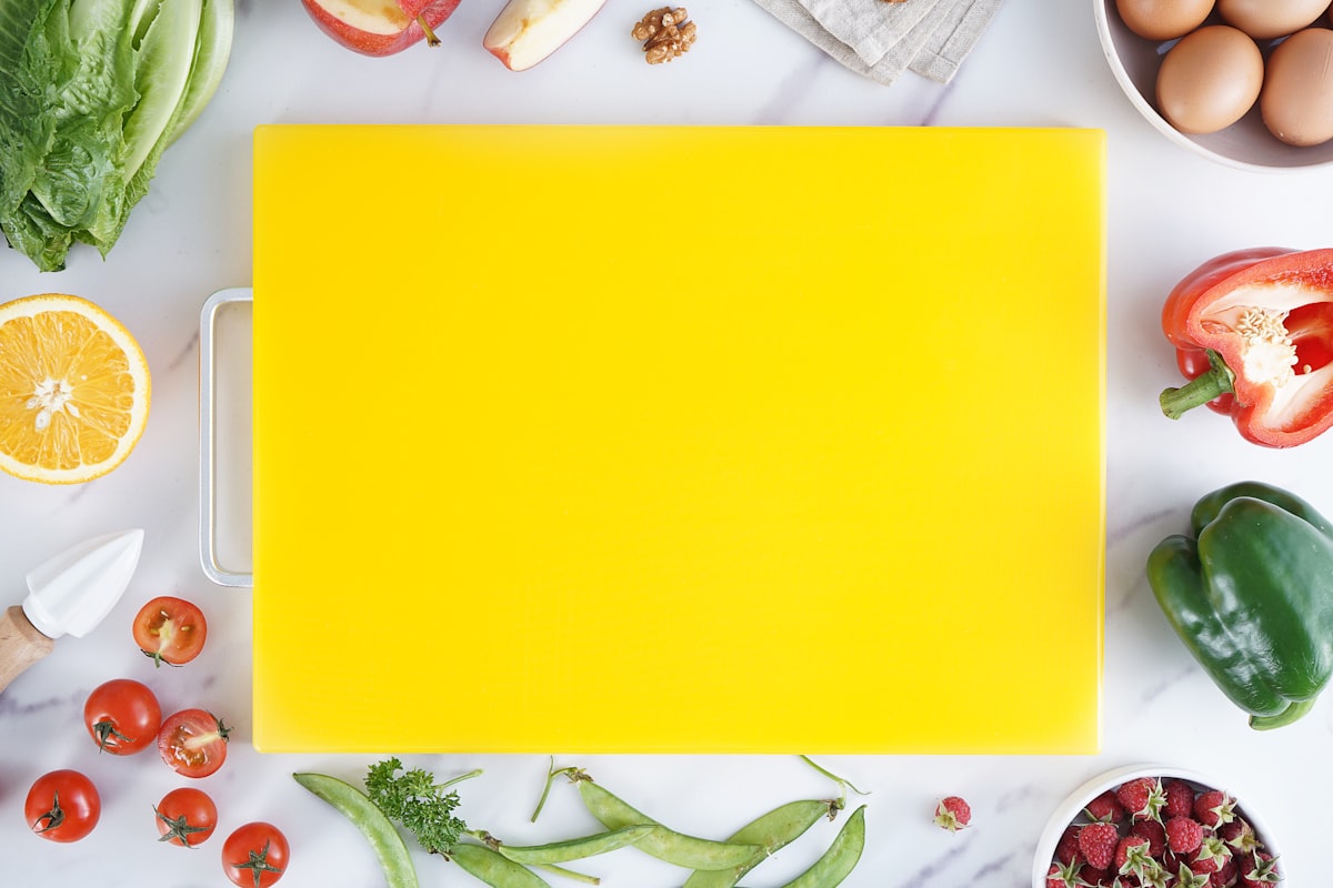 Array of freshly prepared plant-based dishes on a kitchen counter
